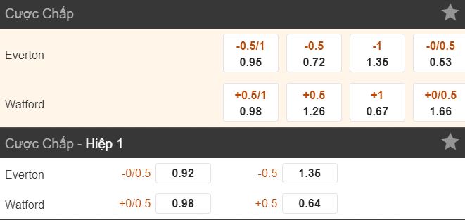 ty le cuoc chap chau a everton vs watford hinh anh 3