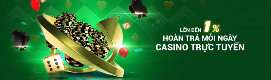 khuyen mai fb88 hoan tra casino len den 1% moi ngay hinh anh 1