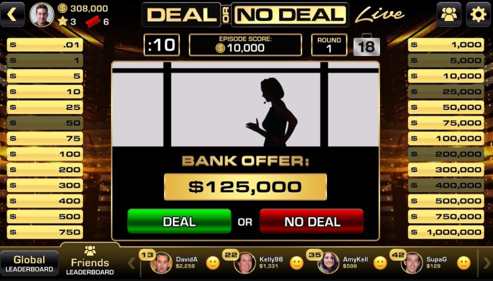Cach choi Deal or No Deal online 