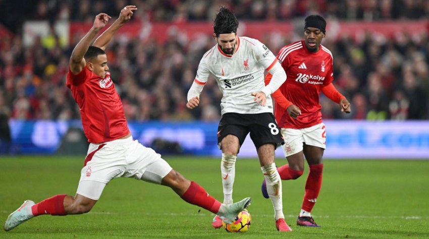 Ket qua tran Liverpool vs Nottingham chinh xac