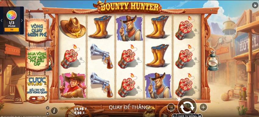 Vòng quay miễn phí game thợ săn tiền thưởng JBO Vong quay mien phi game tho san tien thuong JBO